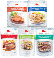 Fresh Catch packaged seafood meals